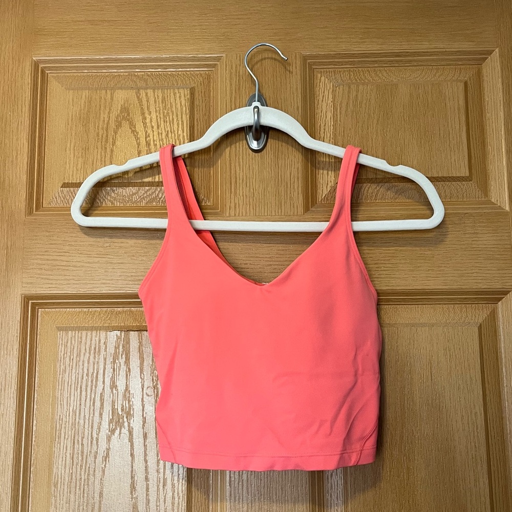 Lululemon align tank in raspberry cream size 4